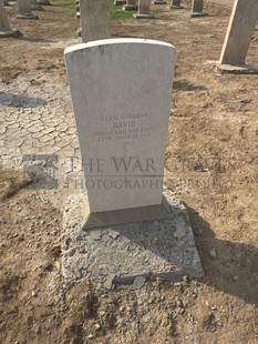BAGHDAD (NORTH GATE) WAR CEMETERY - DAVID, 